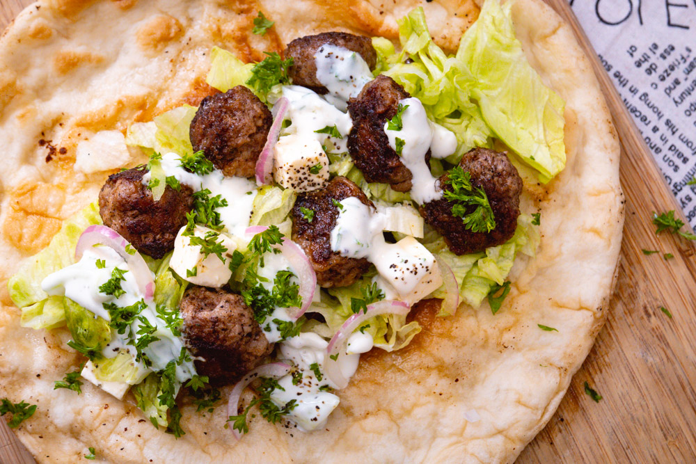 Laffa bread. Bread delivery in Shanghai: Mediterranean Bakery. Photo by Rachel Gouk @ Nomfluence. 