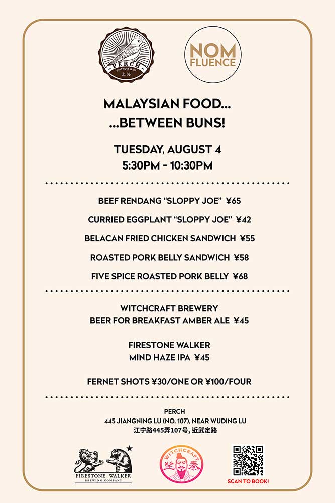 Shanghai-based food blogger Rachel Gouk does a Malaysian sandwich crossover pop-up at Perch, Shanghai. Photo by Rachel Gouk @ Nomfluence.