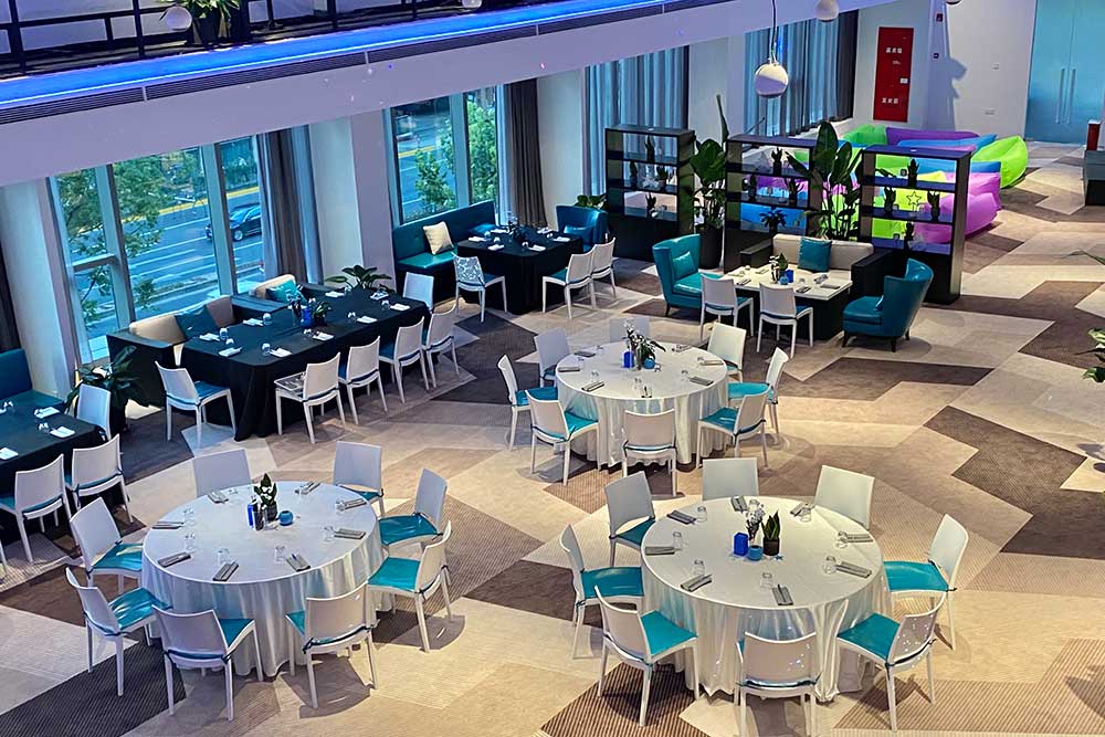 Private or corporate event space in Shanghai: Colca We Room, North Bund.