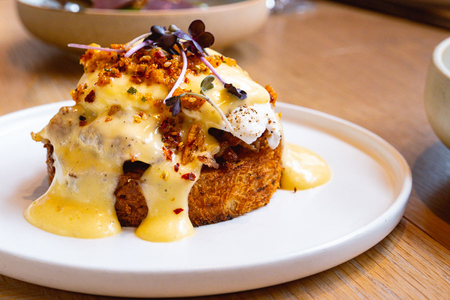 Eggs for Brunch at Heritage by Madison, a modern American restaurant in Shanghai. Photo by Rachel Gouk @ Nomfluence.