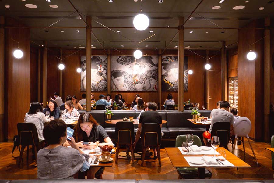 La Scala, an Italian restaurant at the Sukhothai Shanghai. Photo by Rachel Gouk @ Nomfluence. 