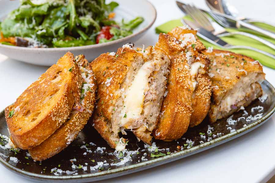 Sandwiches at Vesta Blackstone Garden, an all-day brasserie in Shanghai, located in the historic Blackstone Apartments complex. Photo by Rachel Gouk @ Nomfluence.