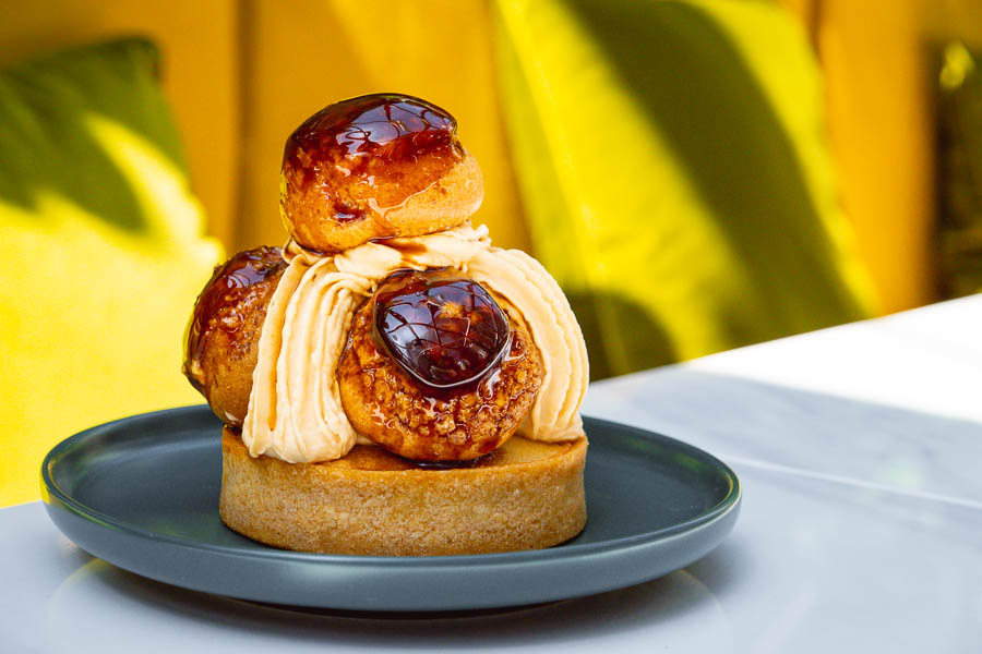 Desserts at Vesta Blackstone Garden, an all-day brasserie in Shanghai, located in the historic Blackstone Apartments complex. Photo by Rachel Gouk @ Nomfluence.