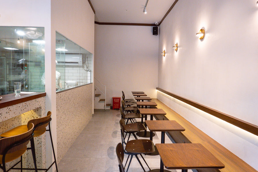 Dosage is a bakery and wine bar in Shanghai with a curated wine list of 40+ labels. Photo by Rachel Gouk @ Nomfluence. 