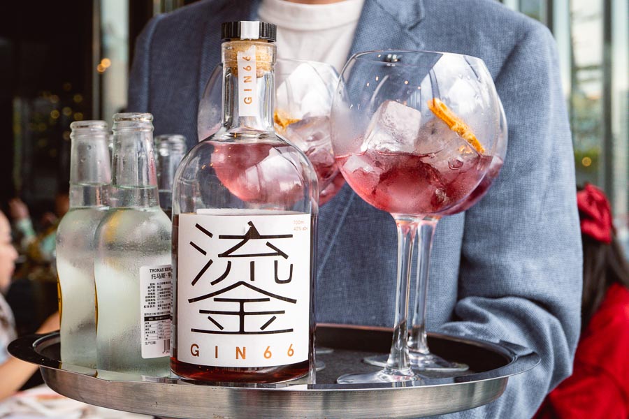 Gin 66, W Shanghai's own craft gin. Photo by Rachel Gouk @ Nomfluence.