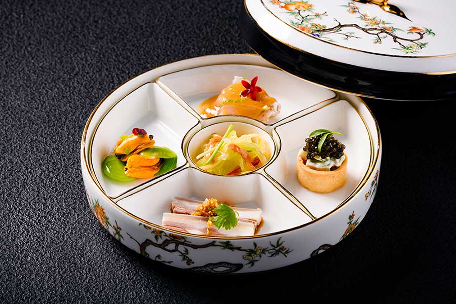 Michelin one-star Chinese restaurant Amazing Chinese Cuisine, Shanghai.