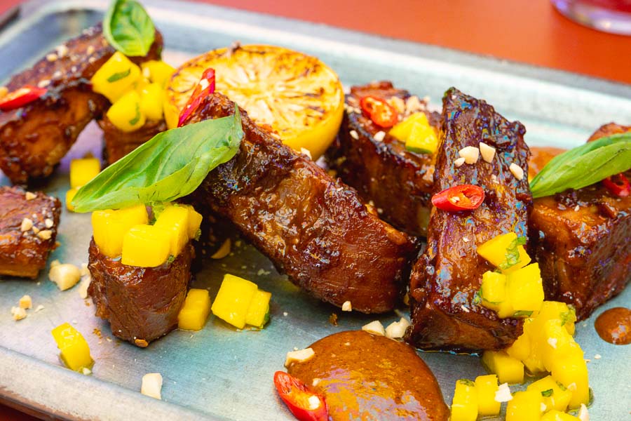 Ribs at BANDIT, a restaurant and cocktail lounge bar in Jing'an, Shanghai. Photo by Rachel Gouk @ Nomfluence.