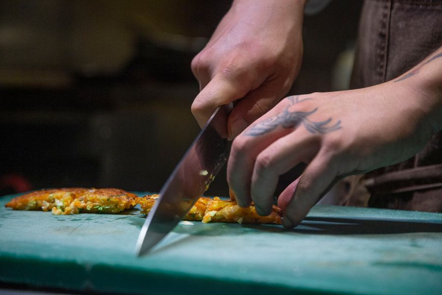 Creative recipes with JUST Egg at Future Food Studio, Shanghai.