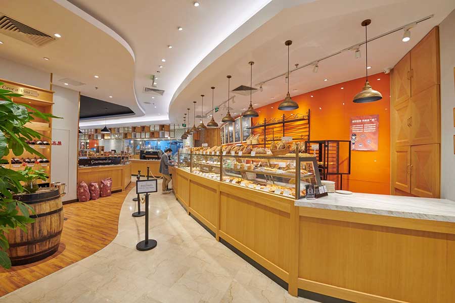 La Parisienne, a French bakery and deli in Shanghai.
