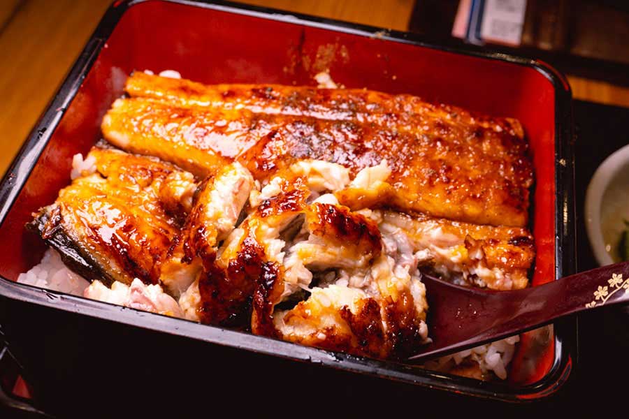 Where to eat unagi don in Shanghai—Japanese eel rice at Manzhong. Photo by Rachel Gouk @ Nomfluence