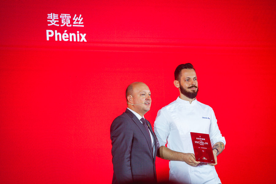 Phenix, Michelin one-star restaurant in Shanghai. Michelin Guide Shanghai 2021 — 43 restaurants in Shanghai awarded Michelin stars at the fifth edition of the guide. Photo by Rachel Gouk @ Nomfluence.