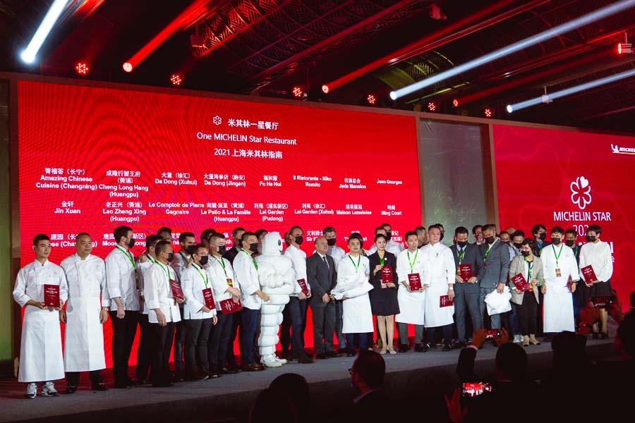 Michelin Guide Shanghai 2021 — 43 restaurants in Shanghai awarded Michelin stars at the fifth edition of the guide. Photo by Rachel Gouk @ Nomfluence.