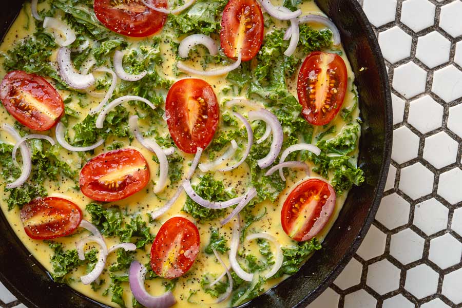 Easy recipes with plant-based egg alternative JUST Egg. Photos by Rachel Gouk @ Nomfluence.