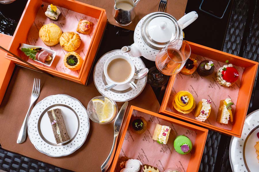 Afternoon tea at Xijiao State Guest Hotel, Shanghai. Photo by Rachel Gouk @ Nomfluence.