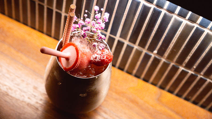 Cocktails at Azul, a Latin American restaurant in Shanghai by chef Eduardo Vargas. Photo by Rachel Gouk @ Nomfluence.