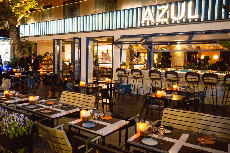 Azul is a Latin American restaurant in Shanghai by chef Eduardo Vargas. Photo by Rachel Gouk @ Nomfluence.