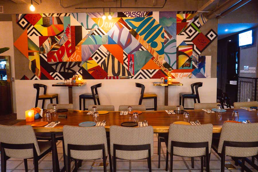 Azul is a Latin American restaurant in Shanghai by chef Eduardo Vargas. Photo by Rachel Gouk @ Nomfluence.