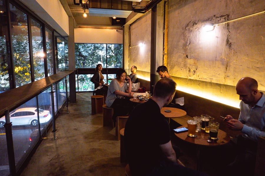 Brewlosophy is a tap house in Jing'an Shanghai. Photo by Rachel Gouk @ Nomfluence.
