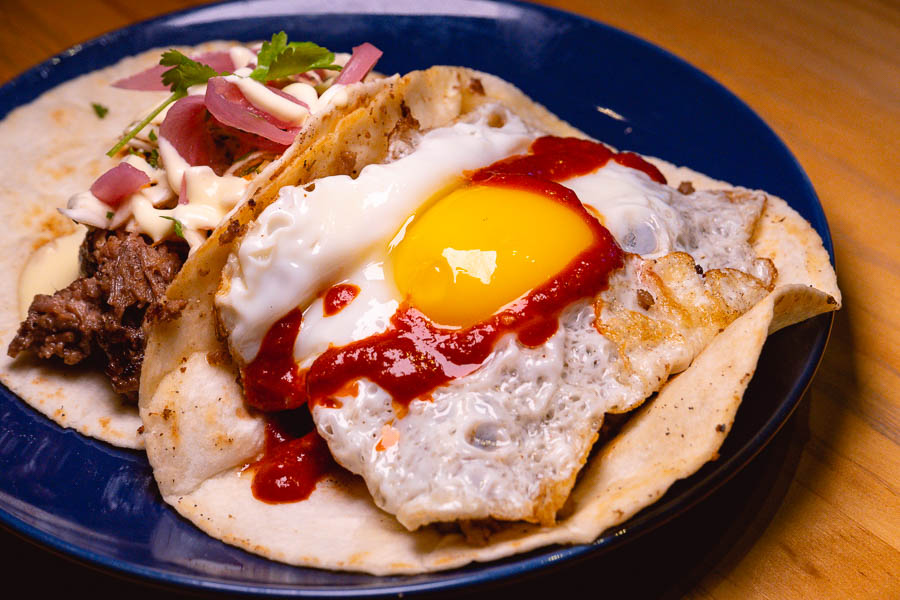 Tacos at Bubba's Food Co.,an American barbecue and Text-Mex restaurant in Shanghai. Photo by Rachel Gouk @ Nomfluence.