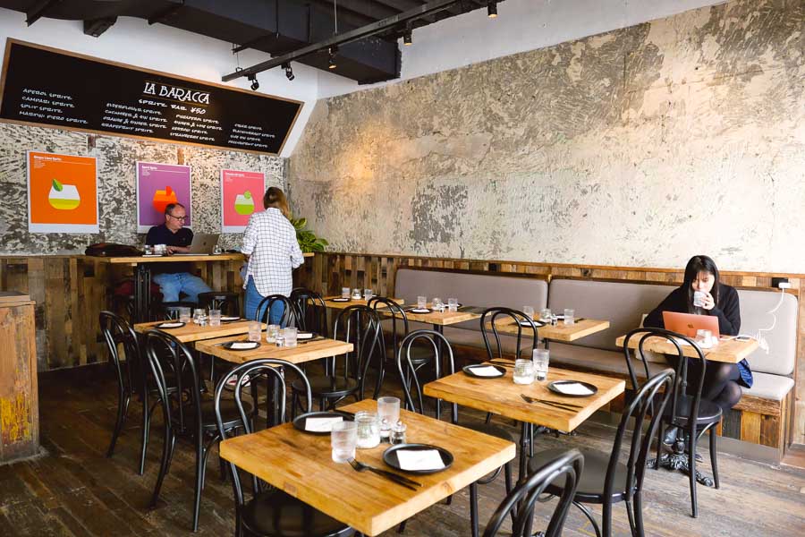 La Baracca is an Italian cafe on Yongkang Lu, Shanghai. Photo by Rachel Gouk @ Nomfluence.