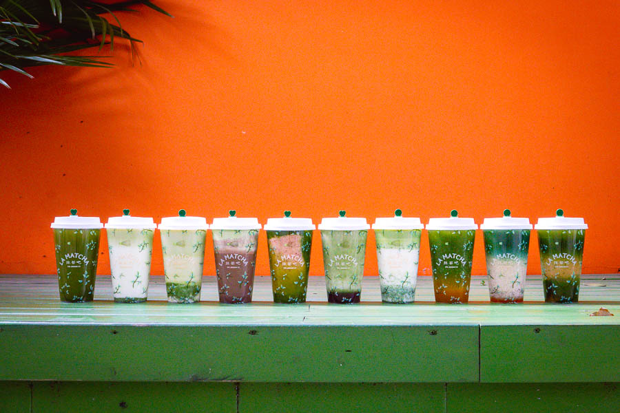 La Matcha, a matcha bar in Shanghai. Photo by Rachel Gouk @ Nomfluence