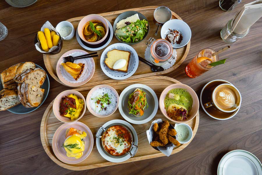 Brunch at Luneurs One ITC branch. Luneurs is a popular bakery and ice creamery in Shanghai. Photo by Rachel Gouk @ Nomfluence.