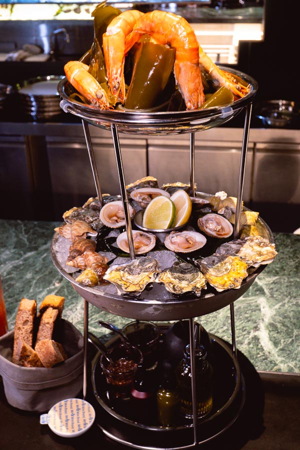Seafood towers at Mr & Mrs Bund. Photo by Rachel Gouk @ Nomfluence.