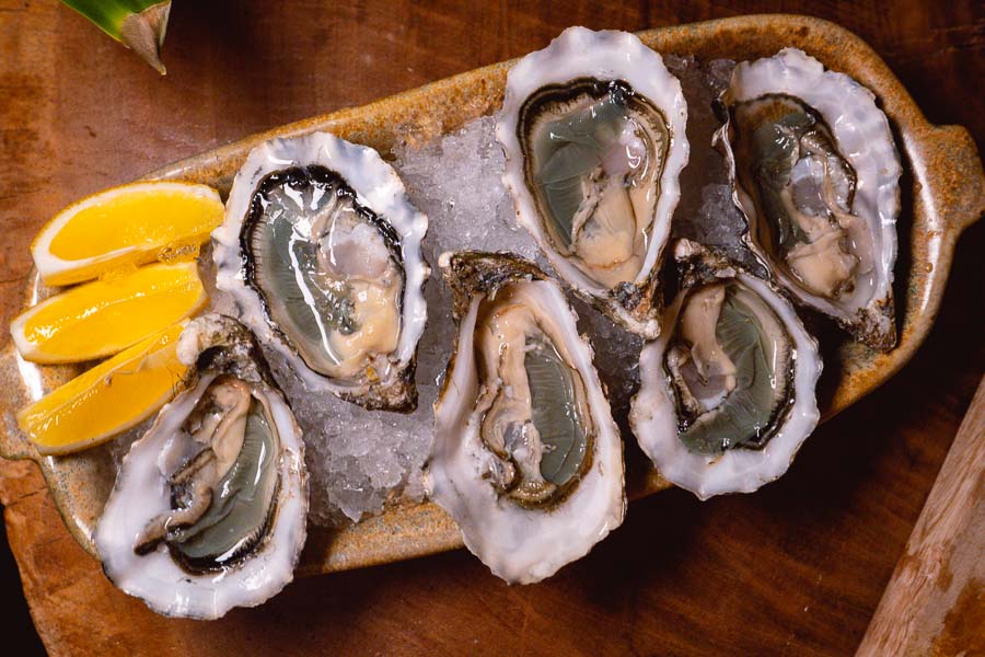 Oysters at Barbarian, a restaurant and bar in Shanghai. Photo by Rachel Gouk @ Nomfluence. 