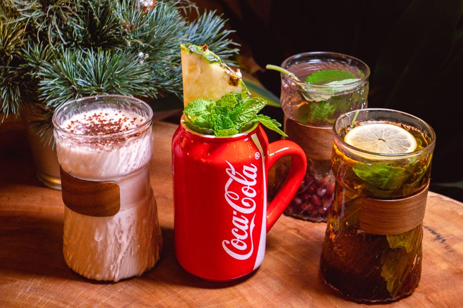 Winter drinks at Barbarian, a restaurant and bar in Shanghai. Photo by Rachel Gouk @ Nomfluence. 