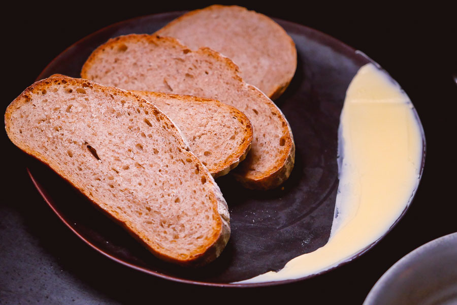 Bread at Cellar To Table, a Mediterranean restaurant and wine bar in Shanghai. Photo by Rachel Gouk @ Nomfluence.