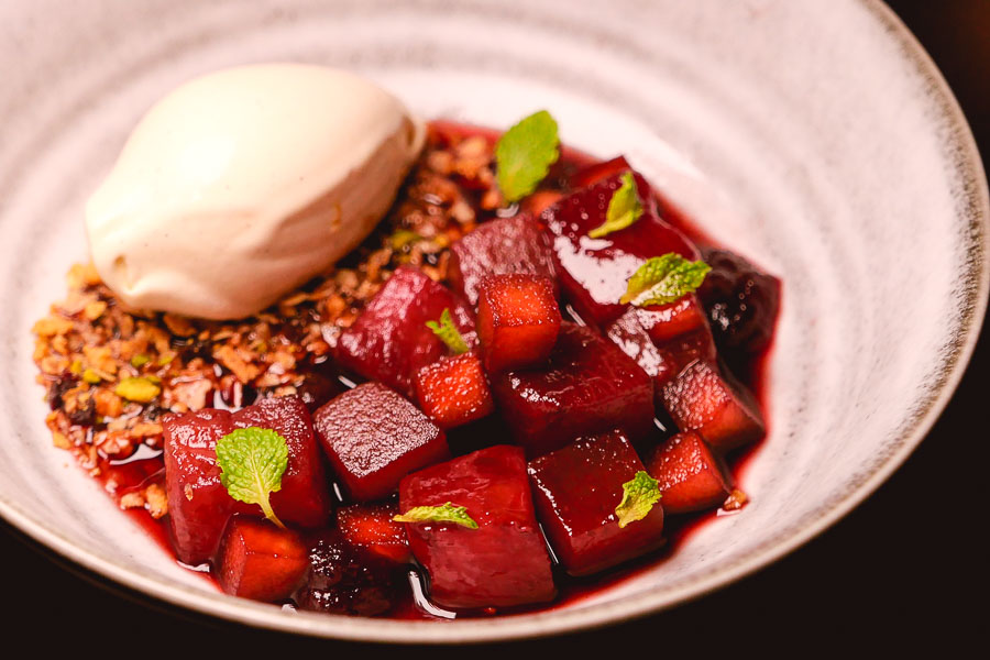 Dessert at Cellar To Table, a Mediterranean restaurant and wine bar in Shanghai. Photo by Rachel Gouk @ Nomfluence.