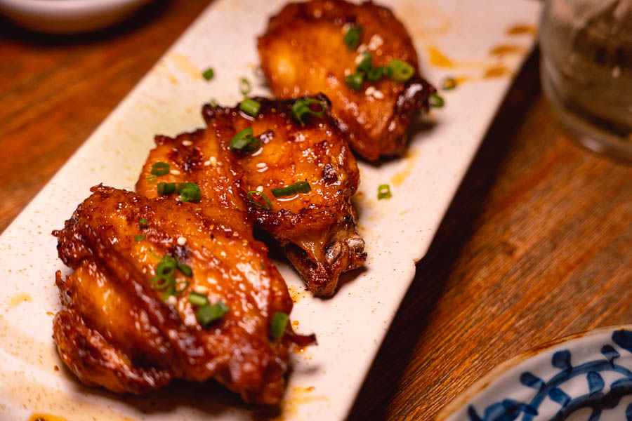 Late night food at Xiao's Izakaya, a Japanese restaurant in Shanghai's Gubei district. Photo by Rachel Gouk @ Nomfluence.