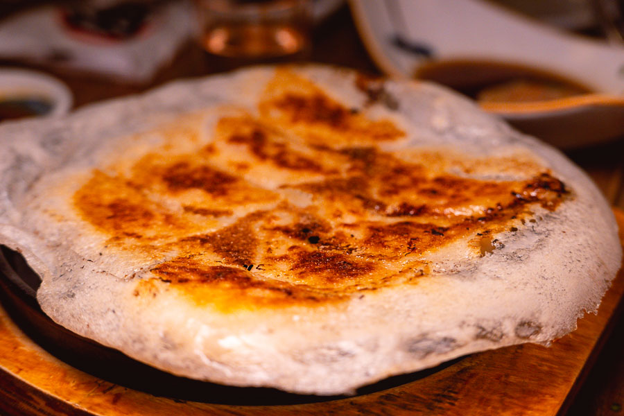 Potstickers at Xiao's Izakaya, a Japanese restaurant in Shanghai's Gubei district. Photo by Rachel Gouk @ Nomfluence.
