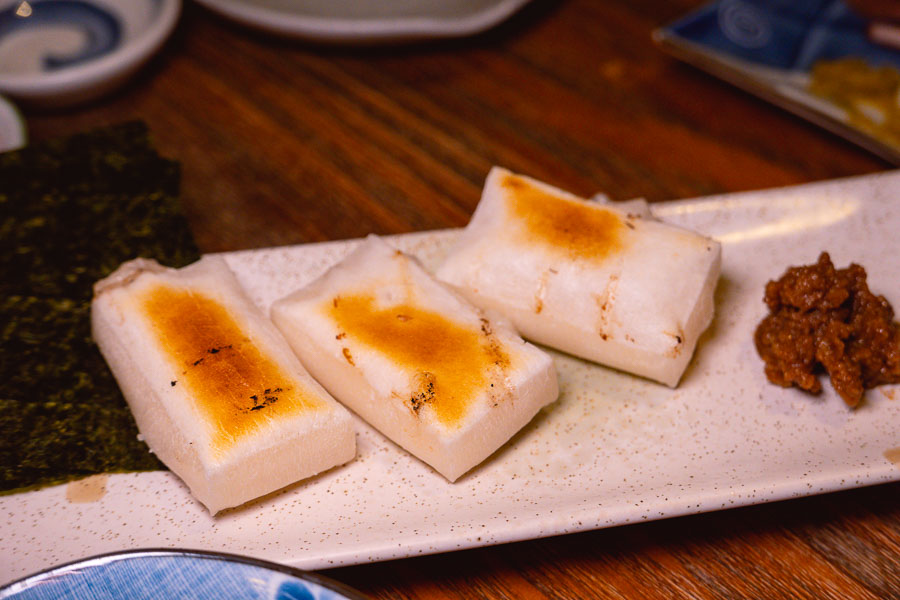 Late night food at Xiao's Izakaya, a Japanese restaurant in Shanghai's Gubei district. Photo by Rachel Gouk @ Nomfluence.