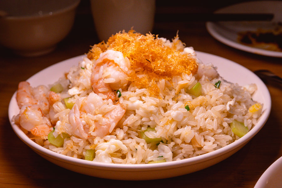 Fried Rice. Dim sum and Cantonese food in Shanghai at Lucky You. Photo by Rachel Gouk @ Nomfluence. 