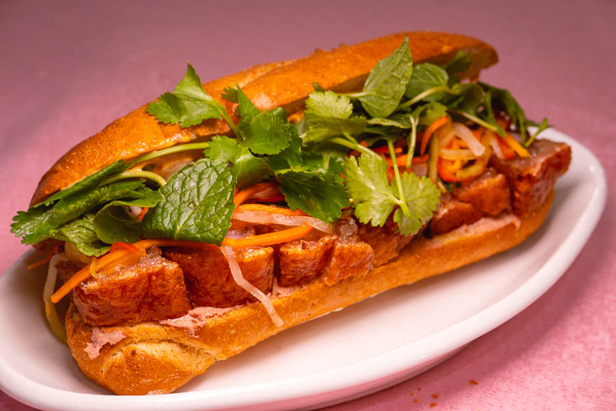 Cantonese sandwiches  at Lucky You, Cantonese restaurant in Shanghai. Photo by Rachel Gouk @ Nomfluence. 