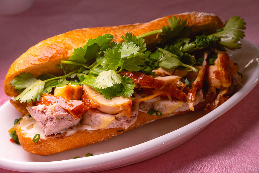 Cantonese sandwiches  at Lucky You, Cantonese restaurant in Shanghai. Photo by Rachel Gouk @ Nomfluence. 