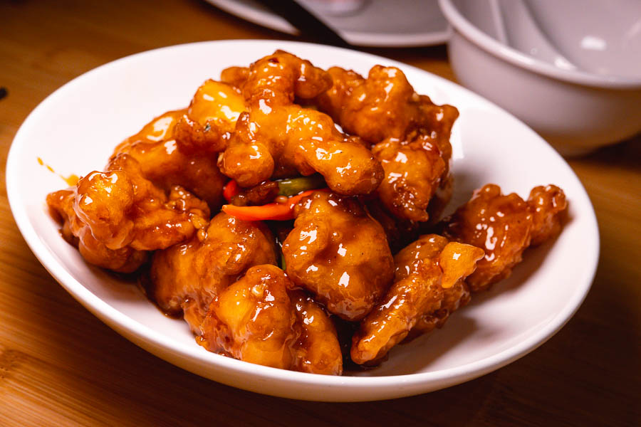 American Chinese food at Lucky You, a Cantonese restaurant in Shanghai. Photo by Rachel Gouk @ Nomfluence. 