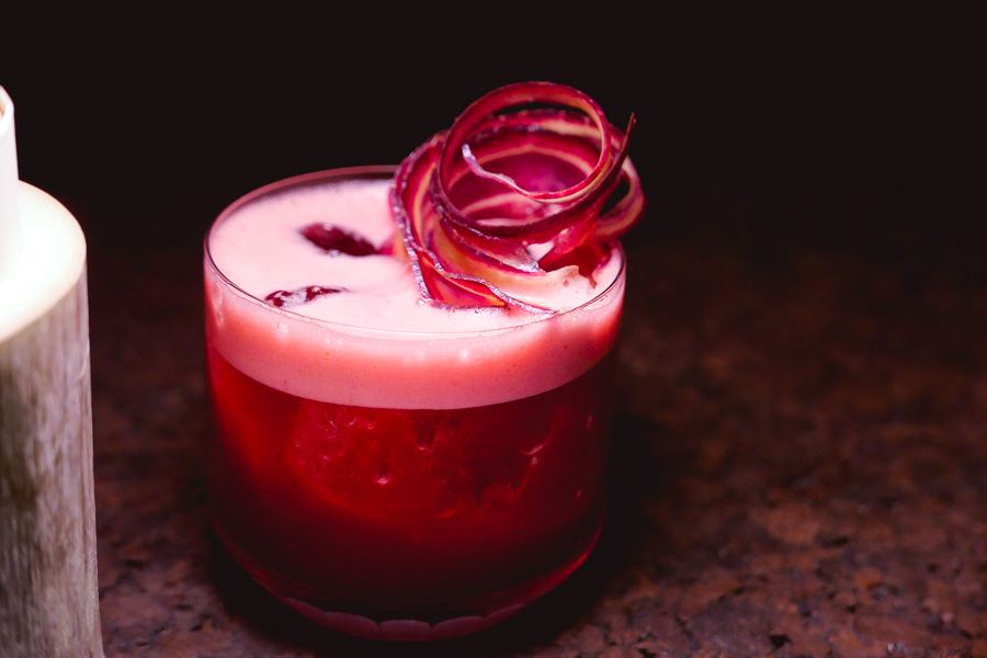 Cocktails at Maolago, a restaurant and bar in Shanghai that serves contemporary Guizhou food and wine. Photo by Rachel Gouk @ Nomfluence.