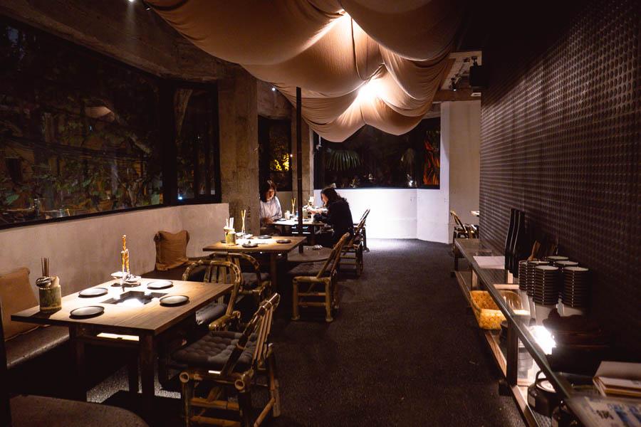 Maolago is a restaurant and bar in Shanghai that serves contemporary Guizhou food and wine. Photo by Rachel Gouk @ Nomfluence.