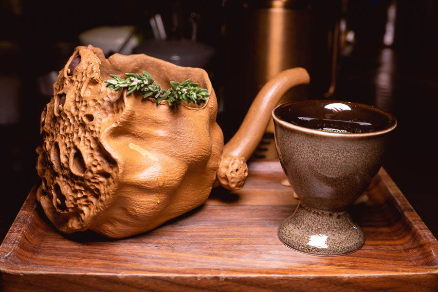 Creative cocktails at The ZUK Bar by mixologist Attila Balint, Sukhothai Shanghai. Photo by Rachel Gouk @ Nomfluence.