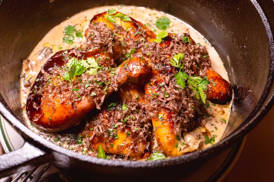 Roasted Chicken at Blaz Canteen & Wine Bar, a French bistro in Shanghai. Photo by Rachel Gouk @ Nomfluence.