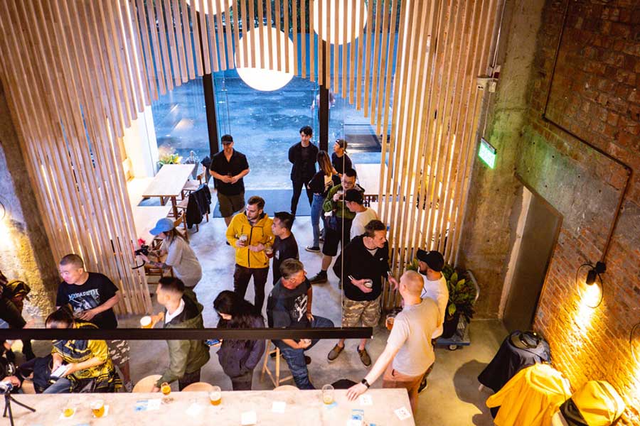 Mikkeller Taproom Shanghai for craft beers. Best new restaurants and bars in Shanghai from 2020. Photo by Rachel Gouk @ Nomfluence. 