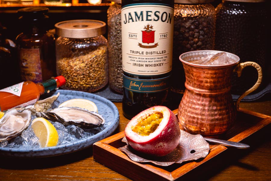 Shanghai bars for cocktails and oysters. Bord Bia and Jameson. Photo by Rachel Gouk @ Nomfluence.
