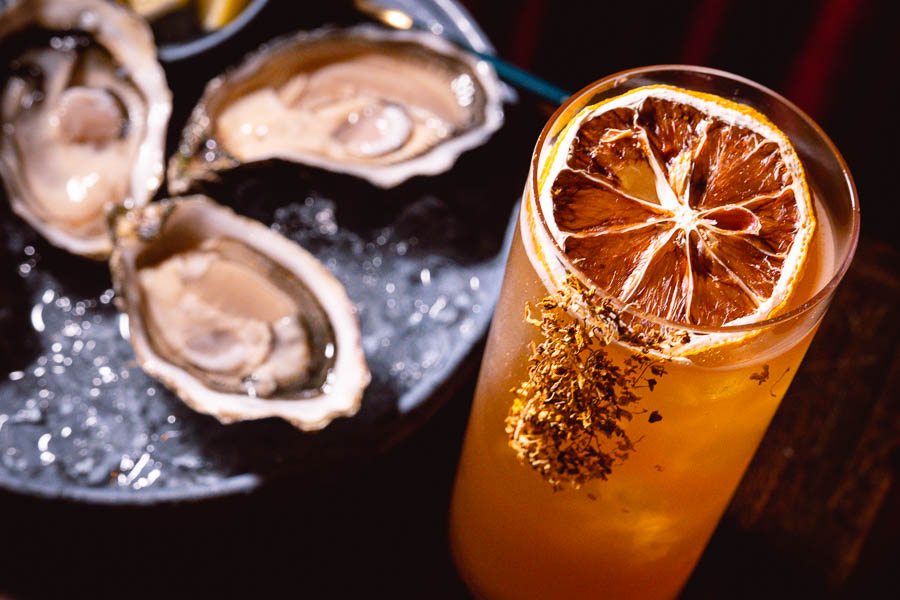 Bord Bia and Jameson - cocktails and oysters in Shanghai. Photo by Rachel Gouk @ Nomfluence.