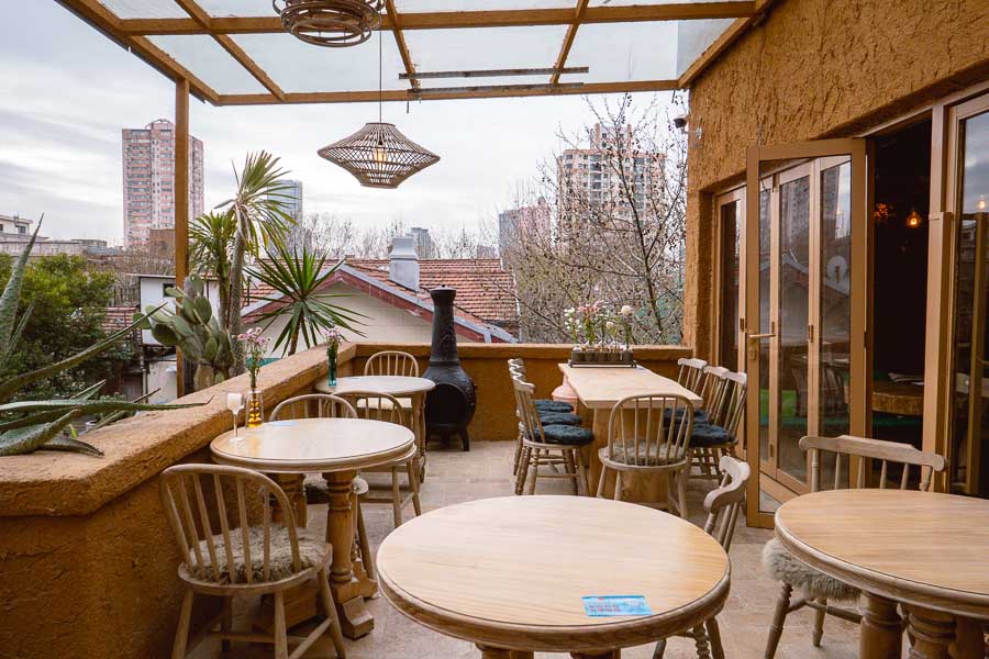 Bandit opens second restaurant/bar on Julu Road in Shanghai. Rooftop terraces, barbecue and drinks. Photo by Rachel Gouk @ Nomfluence