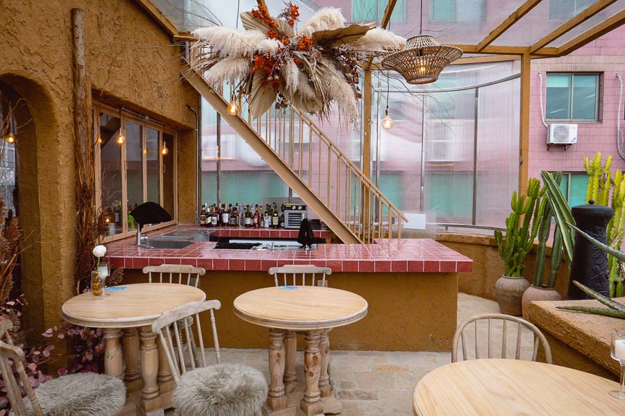 Bandit opens second restaurant/bar on Julu Road in Shanghai. Rooftop terraces, barbecue and drinks. Photo by Rachel Gouk @ Nomfluence