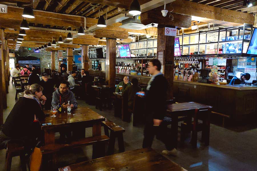 Beer Lady, Shanghai's Biggest Beer Market, Beermart. Photo by Rachel Gouk @ Nomfluence.