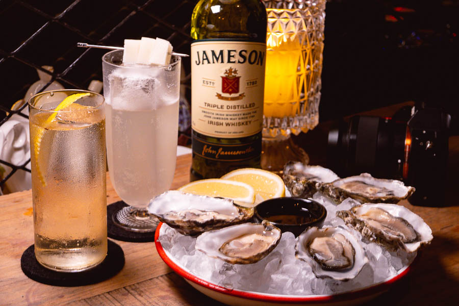 Shanghai bars for cocktails and oysters. Bord Bia and Jameson. Photo by Rachel Gouk @ Nomfluence.