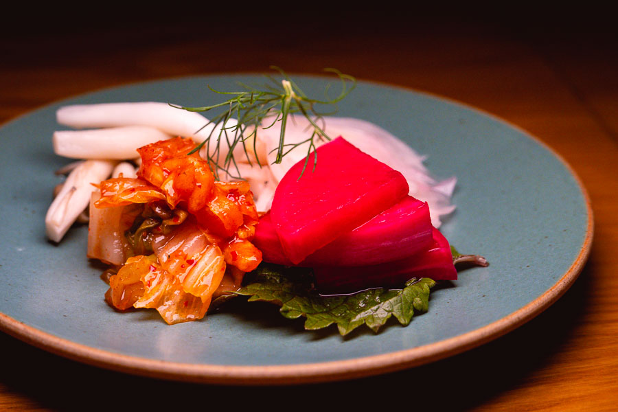 House pickles. Ottimo is a wine bar and restaurant in Shanghai. Photo by Rachel Gouk @ Nomfluence.